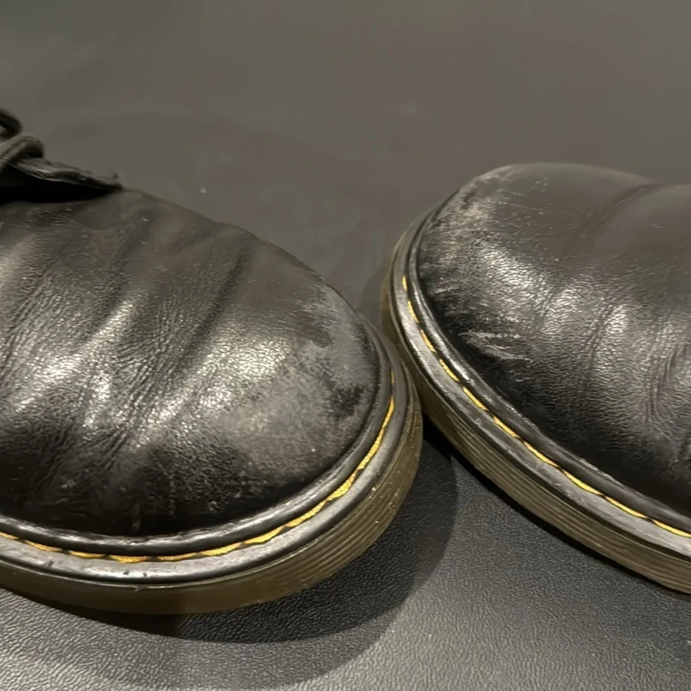 Dr. Martens Black Air Wave Boots
